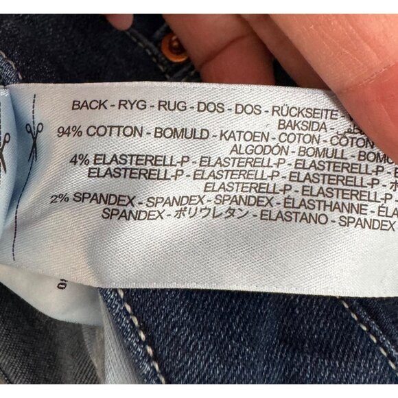 Ariat Ultra Stretch Perfect Rise Katie Flare Jean 90s stretchy dark sz 34‎ - Picture 10 of 11